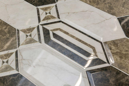 Декор настен. TOC003 Бикуш коричневый 9,8см*9,8см*9,2мм (1уп/27шт/0,26м2) глянцевый грань, шт Декор настен. TOC003 Бикуш коричневый 9,8см*9,8см*9,2мм (1уп/27шт/0,26м2) глянцевый грань, шт