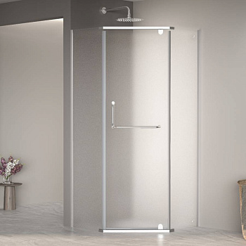 Душевой уголок  80*80*195 RGW PA-081 Трапеция/Хром/Матовое/6 мм (Easy) Душевой уголок  80*80*195 RGW PA-081 Трапеция/Хром/Матовое/6 мм (Easy)