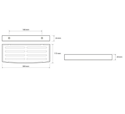 Полочка для мыла - мыльница