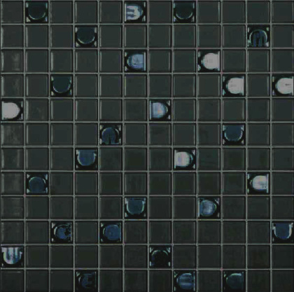 Стеклянная мозаика, 828 MIX BLACK, Aura