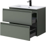 Тумба под раковину Allen Brau Eclipse 80 1.E1002.CGM олива матовый