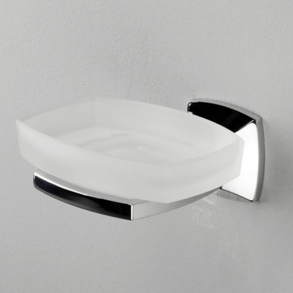 Мыльница Wern, 11х5,8х11,7 см, хром, K-2529