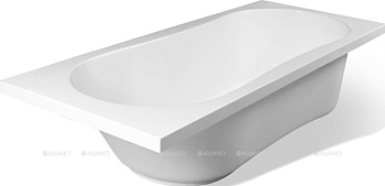 Ванна из искусственного мрамора Эстет Лаура 170x70                                                  