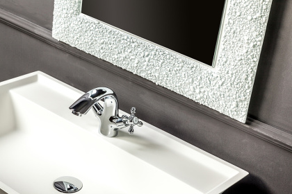 Зеркало AURA 60*90 белое, с подсветкой 537 Boheme