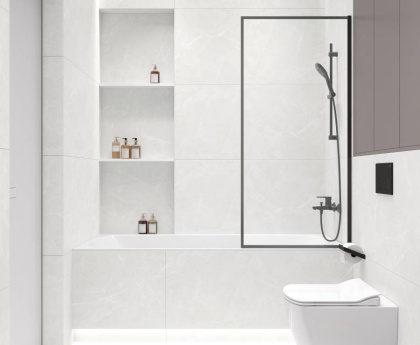 Stone Cool White Керамогранит белый 60х120 Полированный