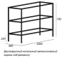Столешница из керамогранита 1000x460 KEP-100-MNO Marmo Nero Opaco Столешница из керамогранита 1000x460 KEP-100-MNO Marmo Nero Opaco