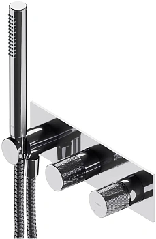 Смеситель для душа скрытого монтажа OMNIRES CONTOUR CT8035_1CR (хром) Смеситель для душа скрытого монтажа OMNIRES CONTOUR CT8035_1CR (хром)