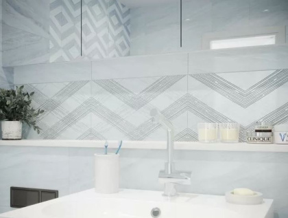 V9AS4105 Декор кер. Ars GT Бел. 40*27 _ 1 \8