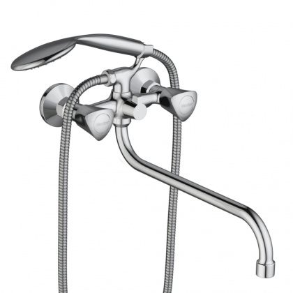 349500000 Object, Смеситель Для ванны/душа с длинным изливом, душ.гарнитуром, шт