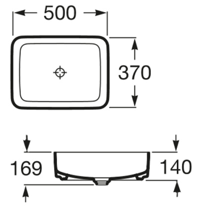 Раковина Roca Inspira 50
