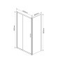 Душевой уголок Garda VSR-1G8012CL, 1200*800, хром, стекло прозрачное