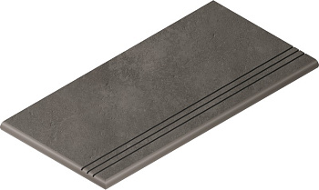 Блэк Ступень Закруг.Грип 30X60 Лев Блэк Ступень Закруг.Грип 30X60 Лев