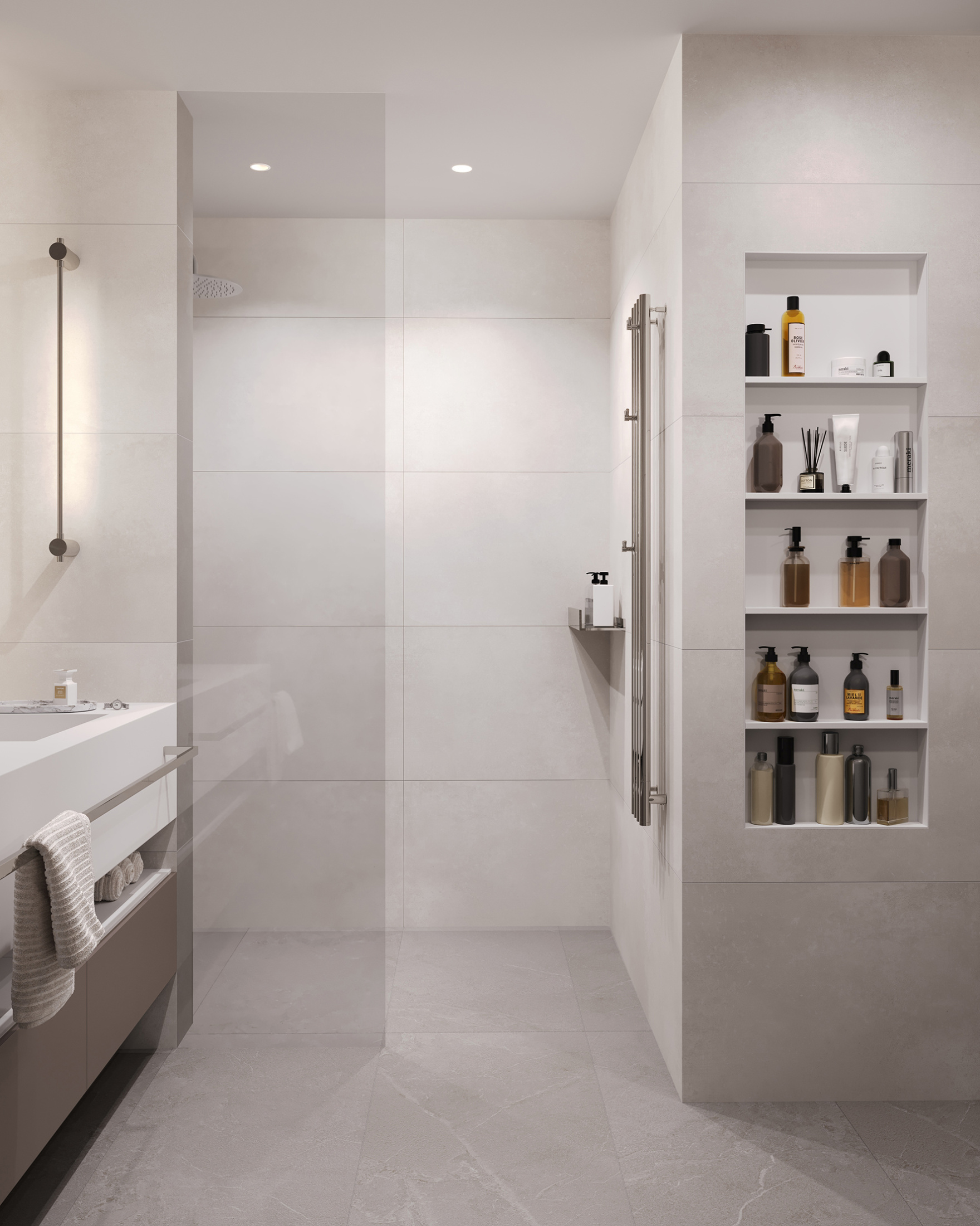 Керамогранит Basaltina Bianco 60х120 Antislip (2 шт.в уп)