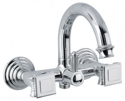 Смеситель OLIMP-VD-03/24-O Исполнение: Золото 24 карат, Ручки: Металл