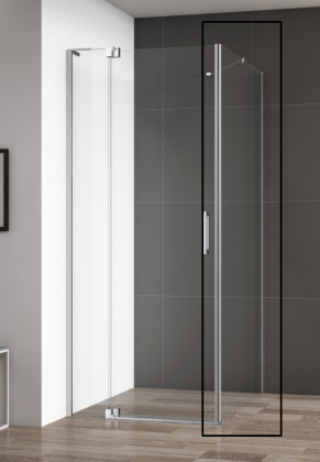 SLIDER-90-FIX-C-NERO Универсальная боковая панель