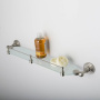 Ammer K-7044 (ранее К-7024) Полка стеклянная с бортиком Ammer K-7044 (ранее К-7024) Полка стеклянная с бортиком