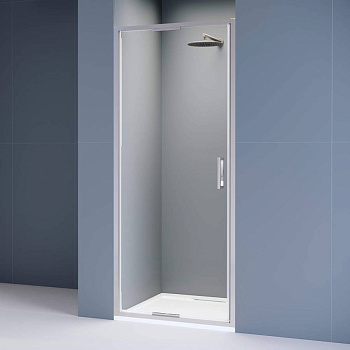 Душевая дверь  80*195 RGW SV-05 Хром/Прозрачное/8 мм (Easy)