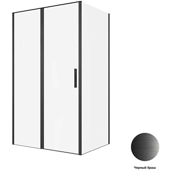 Душевой уголок Allen Brau Priority 120x90 3.31033.BBA + 3.31045.BBA черный браш Душевой уголок Allen Brau Priority 120x90 3.31033.BBA + 3.31045.BBA черный браш