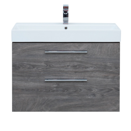 Тумба под раковину Aquanet Nova 85 (Slim Synergy) дуб рошелье, 2 ящика Тумба под раковину Aquanet Nova 85 (Slim Synergy) дуб рошелье, 2 ящика