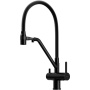 Смеситель для кухни SANCOS Dora с возможностью подключения фильтра для воды, цвет матовый черный, арт. SC4003MB