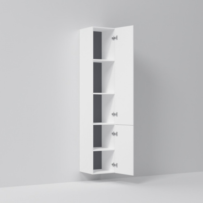 Шкаф-колонна подвесной правый, 163х30х32 см, белый, M90CHR0306WG GEM