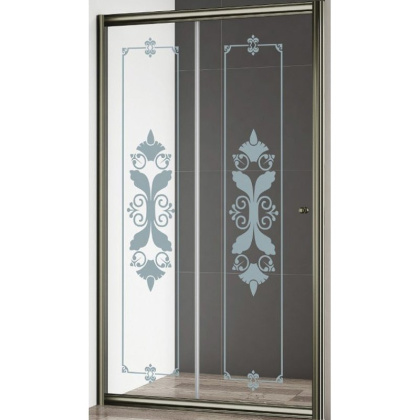 GIUBILEO-BF-1-120-CP-Br Душевая дверь