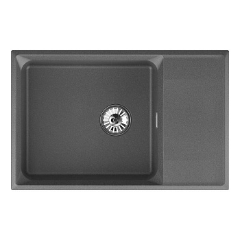 Мойка кухонная Point Этна 78 графит