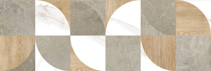 Плитка настенная Arctic бежевый мозаика 20*60 (10шт/1.2м2),м2