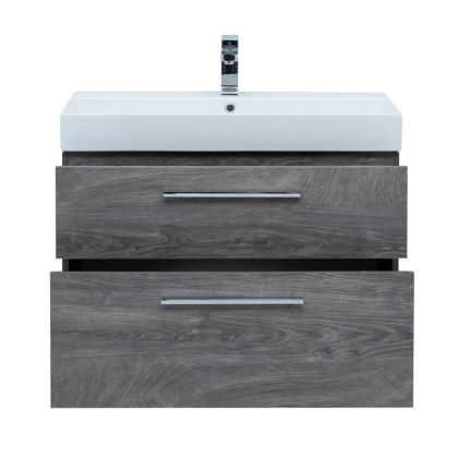 Тумба под раковину Aquanet Nova 85 (Slim Synergy) дуб рошелье, 2 ящика Тумба под раковину Aquanet Nova 85 (Slim Synergy) дуб рошелье, 2 ящика