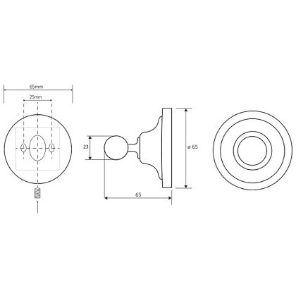 Крючок для полотенец Bemeta Retro 144306132 Крючок для полотенец Bemeta Retro 144306132