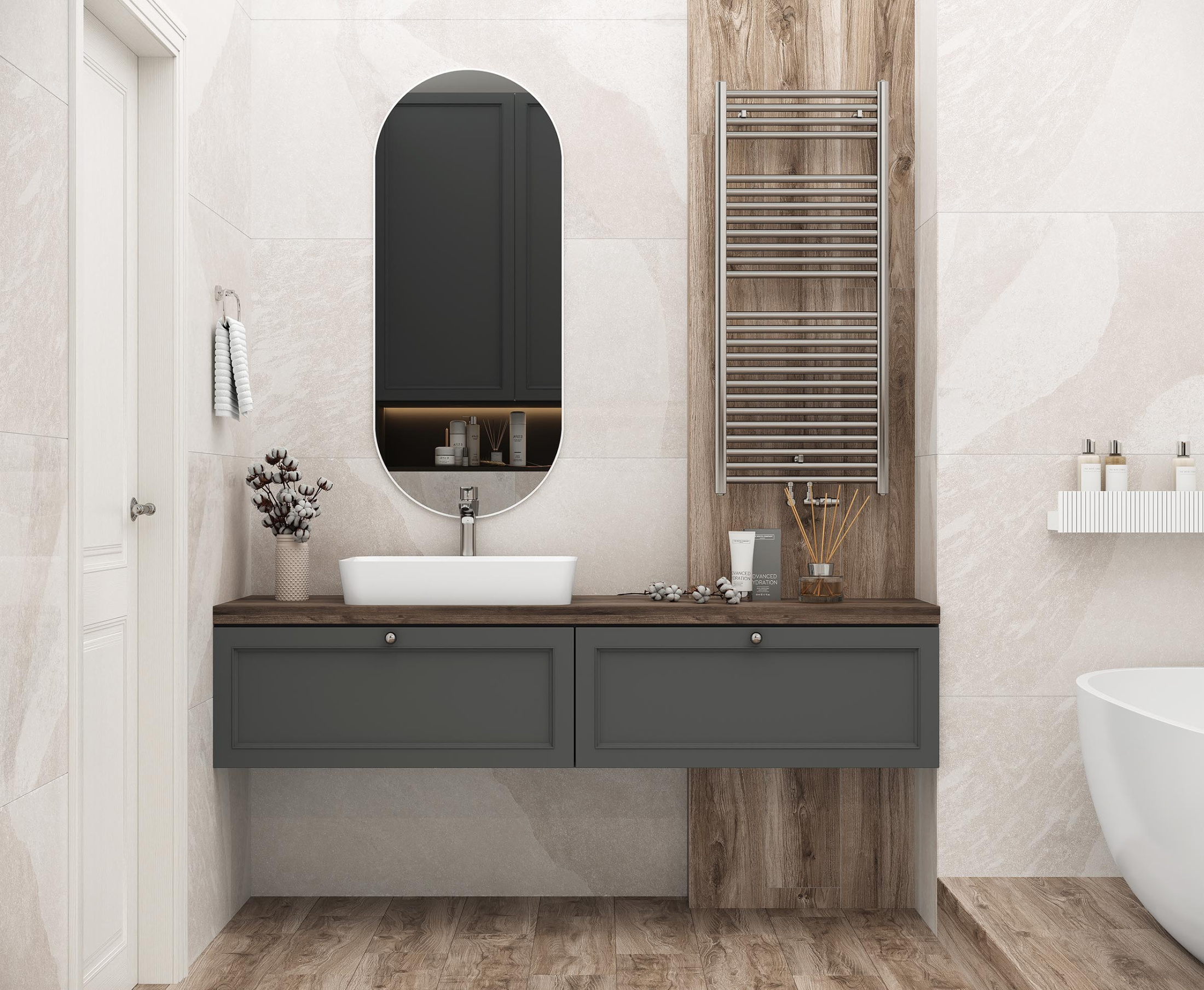 Forenza Bianco Керамогранит светло-серый 60х120 Сатинированный Карвинг Forenza Bianco Керамогранит светло-серый 60х120 Сатинированный Карвинг