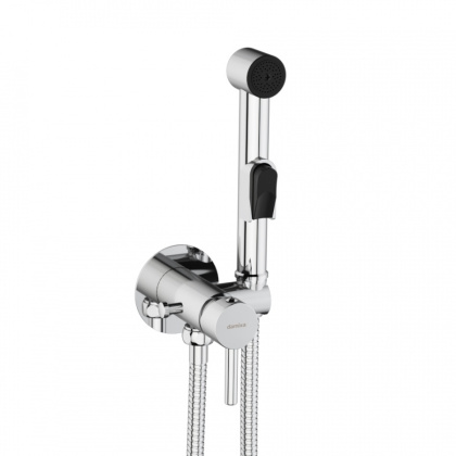 211000000 Option, Смеситель монтируемый в стену, с гиг.душем и крючком