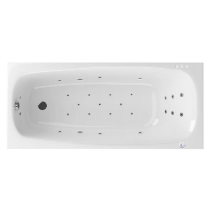 Ванна EXCELLENT Layla 180x80 "ULTRA" (хром) Ванна EXCELLENT Layla 180x80 "ULTRA" (хром)