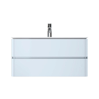 База под раковину Sensation подвесная с ящиками, 51,5х100х48,5 см, голубая, M30FHX1002BG