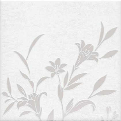 Декор Барберино 5 белый глянцевый 20x20x0,69 Декор Барберино 5 белый глянцевый 20x20x0,69