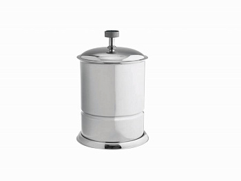 Ведро металл ROYALE CRISTAL BLACK ХРОМ 10927-CR-B Boheme Ведро металл ROYALE CRISTAL BLACK ХРОМ 10927-CR-B Boheme