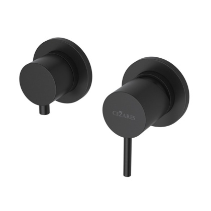 LEAF-VDIM3-L-GM Встраиваемый однорычажный смеситель на 3 выхода, исполнение Gunmetal PVD LEAF-VDIM3-L-GM Встраиваемый однорычажный смеситель на 3 выхода, исполнение Gunmetal PVD