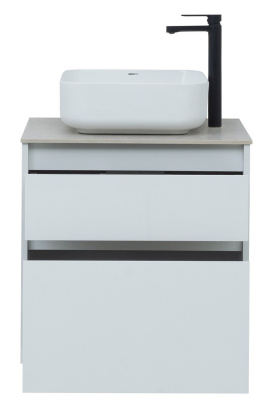 Тумба под раковину Aquanet Nova Lite 60 белый (2 ящика)