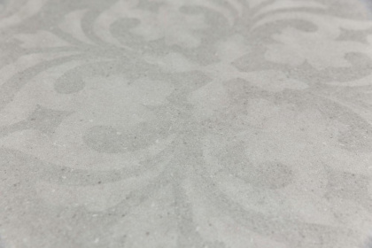 Декор Монсеррат серый светлый матовый обрезной 60x60x0,9