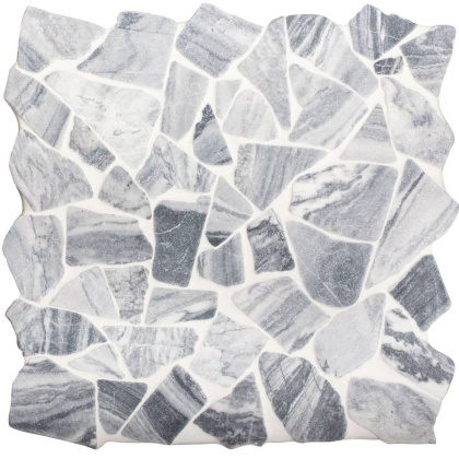 Мозаика, нат. мрамор, SPLIT GREY MATT, Broken Мозаика, нат. мрамор, SPLIT GREY MATT, Broken