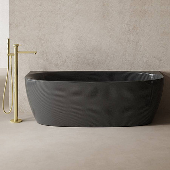 Карбоновая ванна ABBER Karbon AK9004 черная