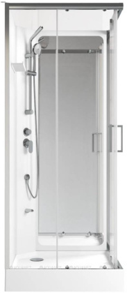 Душевая кабина Aquanet Passion S 3.0 90x90, прозрачное стекло