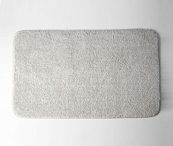 Коврик для ванной комнаты Vils, 75х45х1,5 см, серый, BM-1021