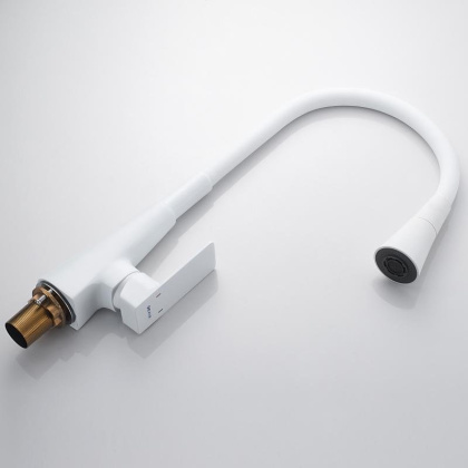 Смеситель для кухни с гибким изливом Shevanik S543C-1