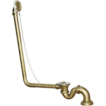 Слив-перелив для ванны Wirquin (бронза), шт Слив-перелив для ванны Wirquin (бронза), шт