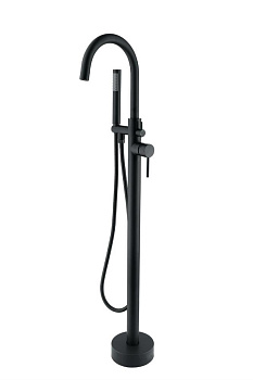 Смеситель для ванны/душа Orange Steel M99-336b напольный, черный