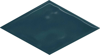 Декор Риад бирюзовый тёмный глянцевый 13,5x7,8x0,9