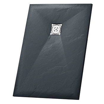 Душевой поддон RGW ST-G 70 x 110 см, прямоугольный, из искусственного камня, графит, 16152711-02