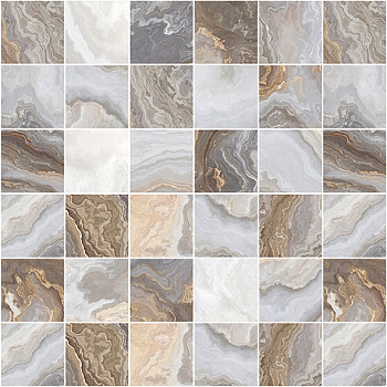 Мозаика Goldy серый 30х30, шт