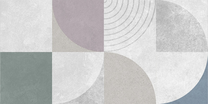 Atlas Плитка настенная серый мозаика 08-00-06-2458 20х40